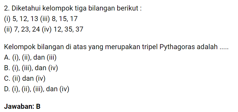 Soal Matematika Smp Kelas 8 Semester 2.1