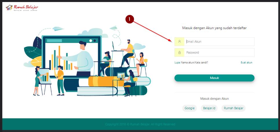 Login Portal Buku Sekolah Elektronik Kemdikbud Dengan Akun Belajar Id