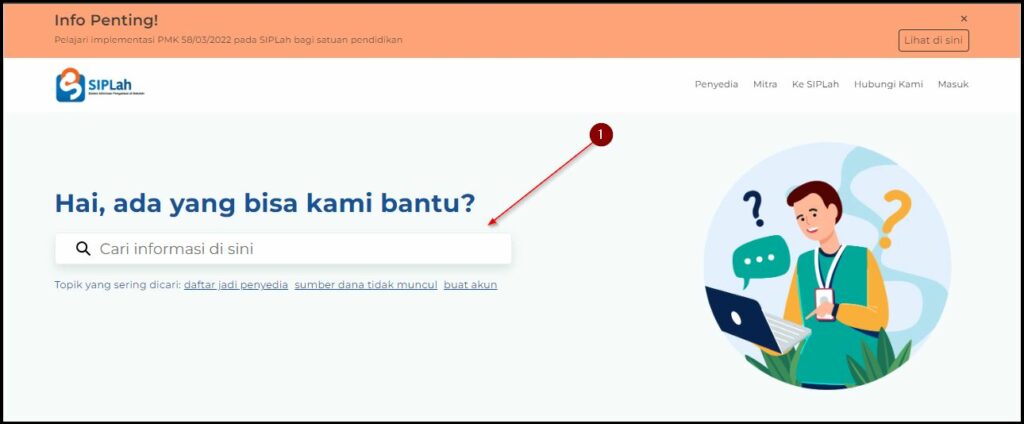 Temukan Jawabn Di Pusat Informasi Siplah Kemdikbud