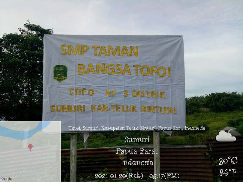 Foto SMP di Kab. Teluk Bintuni