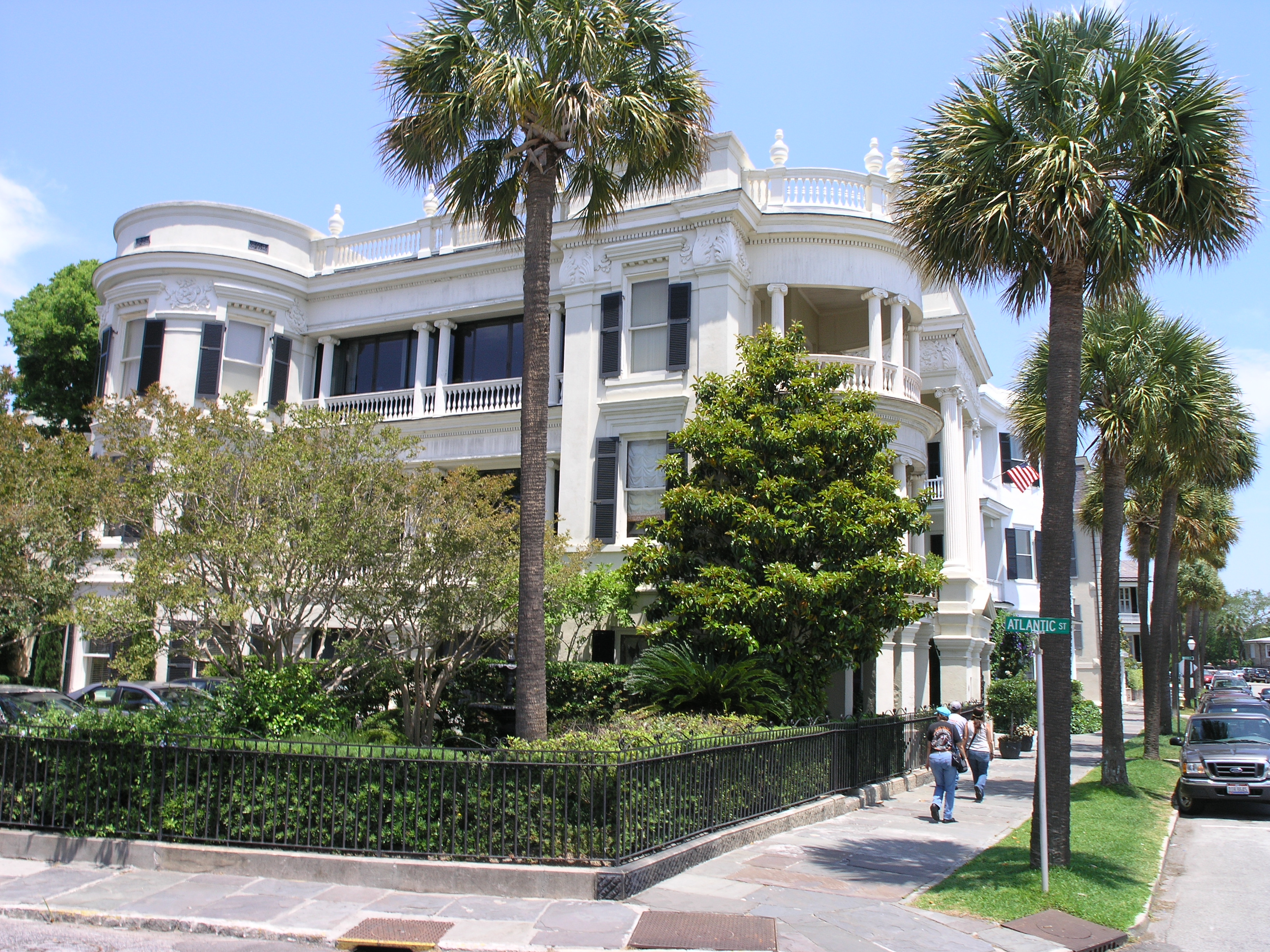 Charleston is the most populous city in the U.S. state of South Carolina, the county seat of Charleston County, and the principal city in the Charleston metropolitan area. The city lies just south of the geographical midpoint of South Carolina's coastline on Charleston Harbor, an inlet of the Atlantic Ocean formed by the confluence of the Ashley, Cooper, and Wando rivers. Charleston had a population of 150,277 at the 2020 census. The 2020 population of the Charleston metropolitan area, comprising Berkeley, Charleston, and Dorchester counties, was 799,636 residents. It ranks as the third-largest metropolitan statistical area in the state, the 8th-largest in the Deep South and the 74th-largest in the United States.
Charleston was founded in 1670 as Charles Town, honoring King Charles II, at Albemarle Point on the west bank of the Ashley River (now Charles Towne Landing) but relocated in 1680 to its present site, which became the fifth-largest city in North America within ten years. It remained unincorporated throughout the colonial period; its government was handled directly by a colonial legislature and a governor sent by Parliament. Election districts were organized according to Anglican parishes, and some social services were managed by Anglican wardens and vestries. Charleston adopted its present spelling with its incorporation as a city in 1783. Population growth in the interior of South Carolina influenced the removal of the state government to Columbia in 1788, but Charleston remained among the ten largest cities in the United States through the 1840 census.Charleston's significance in American history is tied to its role as a major slave trading port. Charleston slave traders like Joseph Wragg were the first to break through the monopoly of the Royal African Company and pioneered the large-scale slave trade of the 18th century; almost one-half of slaves imported to the United States arrived in Charleston. In 2018, the city formally apologized for its role in the American slave trade.