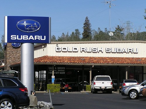 Gold Rush Subaru
