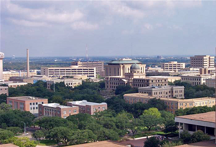 College Station is a city in Brazos County, Texas, United States, situated in East-Central Texas in the heart of the Brazos Valley, towards the eastern edge of the region known as the Texas Triangle. It is 83 miles (130 kilometers) northwest of Houston and 87 miles (140 km) east-northeast of Austin. As of the 2020 census, College Station had a population of 120,511. College Station and Bryan make up the Bryan-College Station metropolitan area, the 15th-largest metropolitan area in Texas with 268,248 people as of 2020.College Station is home to the main campus of Texas A&M University, the flagship institution of the Texas A&M University System. The city owes its name and existence to the university's location along a railroad. Texas A&M's triple designation as a land-grant university, National Sea Grant College Program, and National Space Grant College and Fellowship Program reflects the broad scope of the research endeavors it brings to the city, with ongoing projects funded by agencies such as NASA, the National Institutes of Health, the National Science Foundation, and the Office of Naval Research.