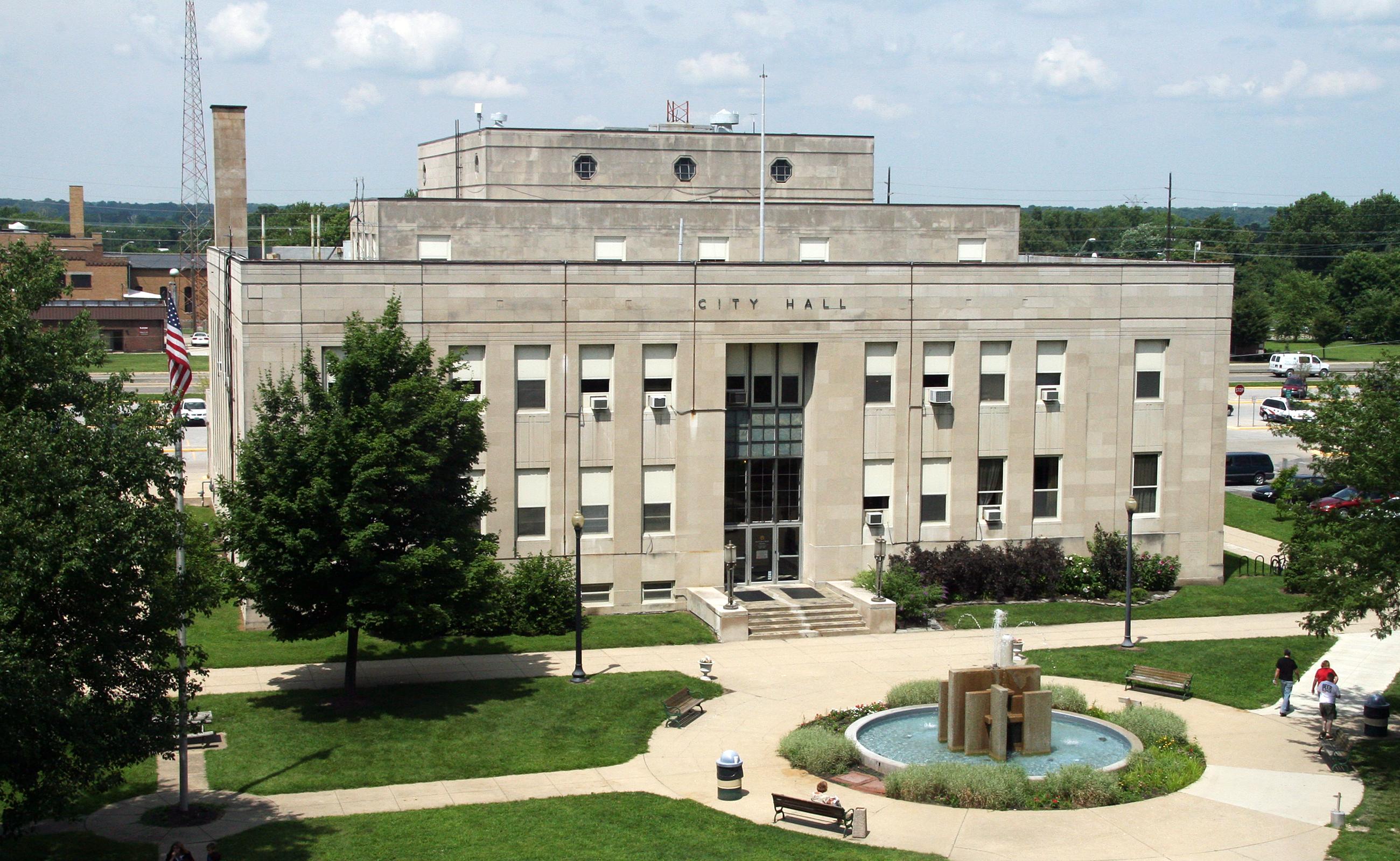 Terre Haute ( TERR-ə HOHT) is the city that holds the county seat of Vigo County, Indiana, United States, about 5 miles (8 km) east of the state's western border with Illinois. As of the 2020 census, the city had a population of 58,389 and its metropolitan area had a population of 168,716.
Located along the Wabash River, Terre Haute is one of the largest cities in the Wabash Valley and is known as the Queen City of the Wabash. The city is home to multiple higher-education institutions, including Indiana State University, Rose-Hulman Institute of Technology, and Ivy Tech Community College of Indiana.